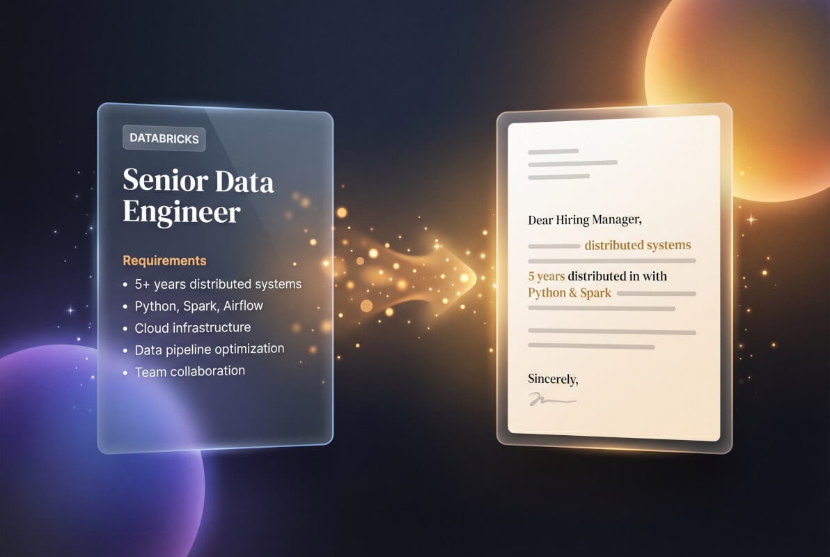 Genereer vanuit een vacaturetekst