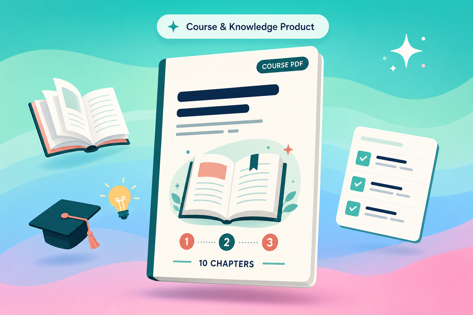 Course & knowledge products — package what you teach