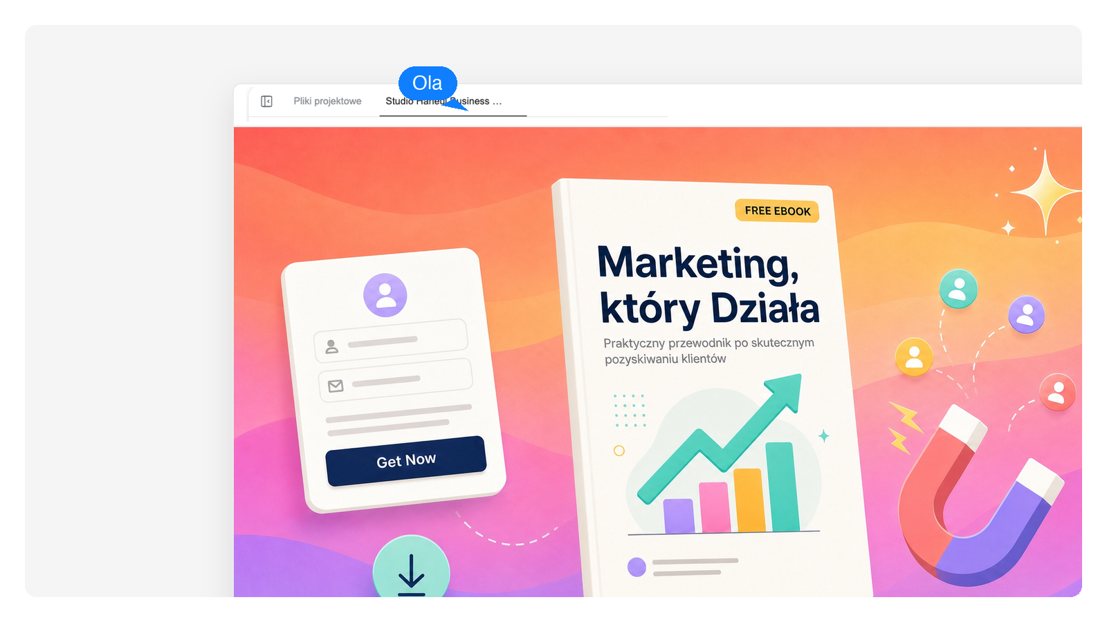 Marketing — lead magnety, które konwertują na landing page