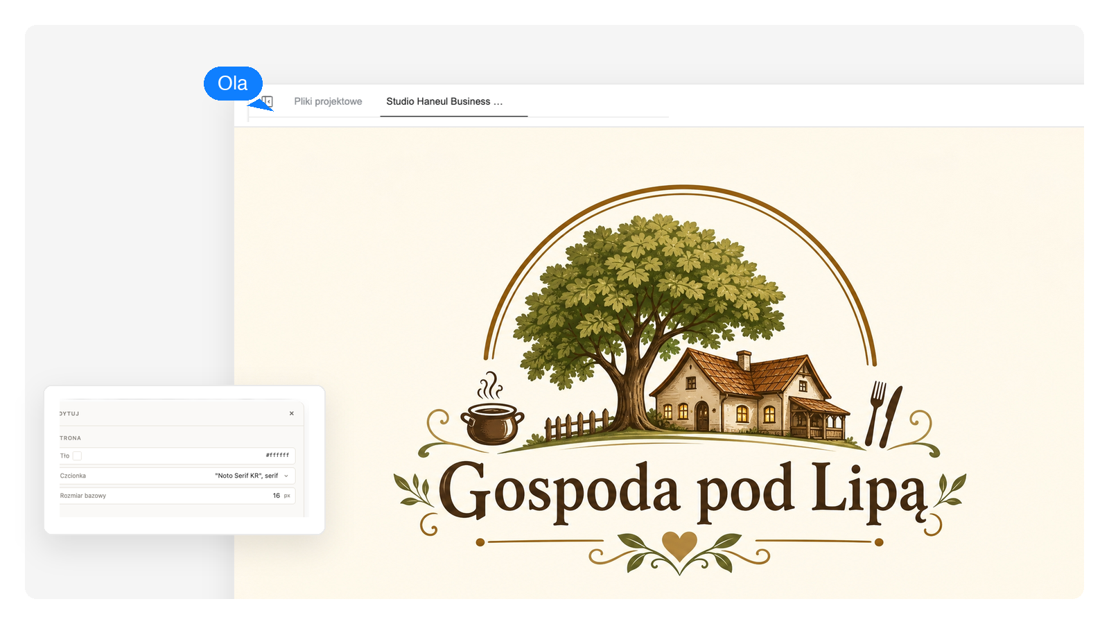 Restauracje i lokalne firmy