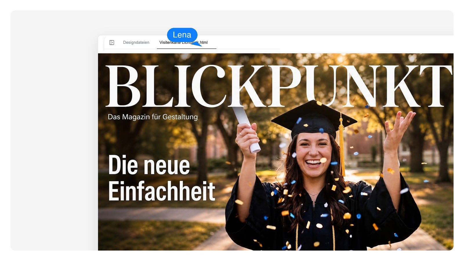 Andenken zu Geburtstag und Abschluss — Magazin-Cover erstellen mit KI