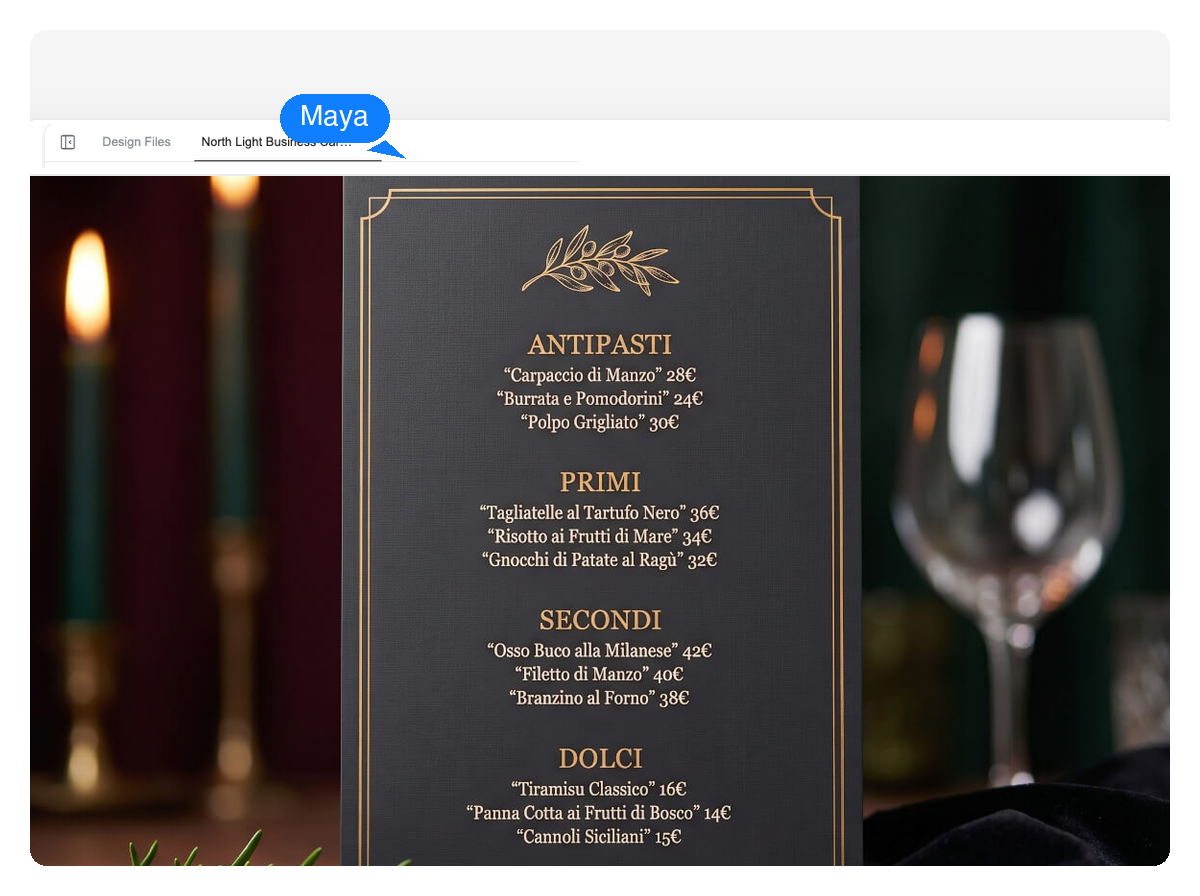 Des Menus de Restaurant à l'Image de Votre Marque