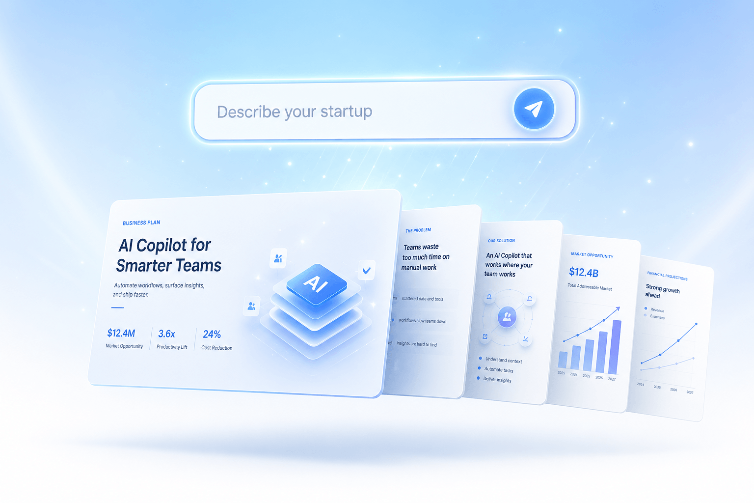 Stwórz Pitch Deck z AI