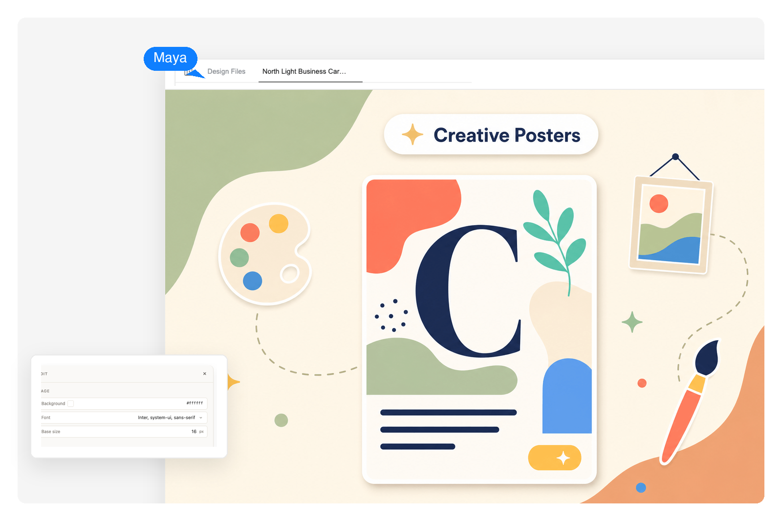Creative & Personal Posters