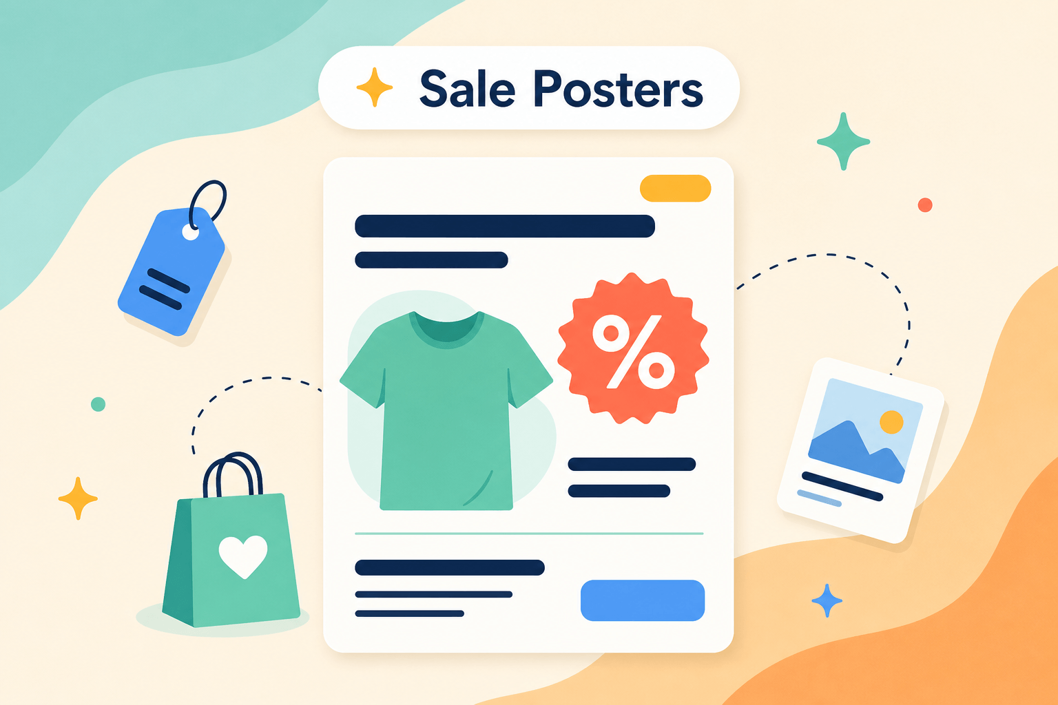Marketing- en aanbiedingsposters