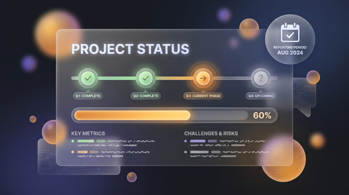 Project & Progress Reports