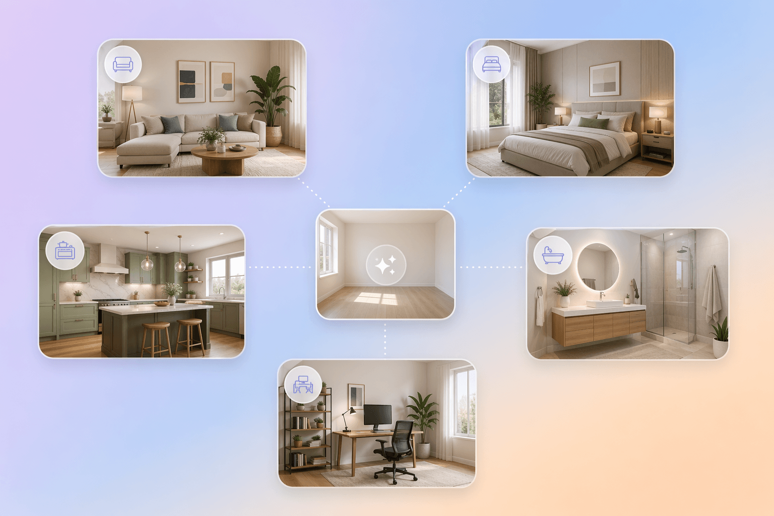 Idee per tipo di stanza, non solo per stile