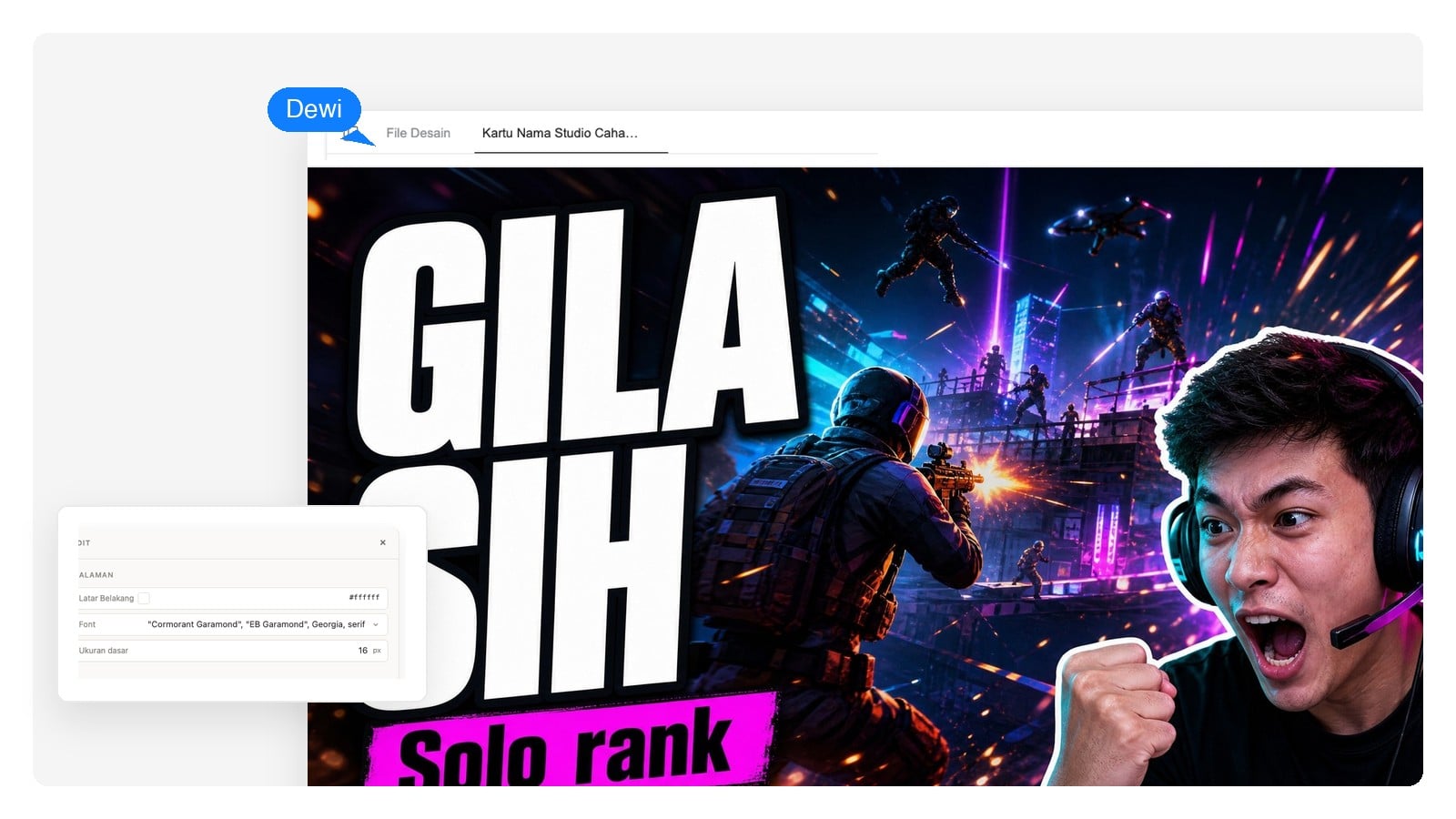 Gaming — Pembuat Thumbnail YouTube