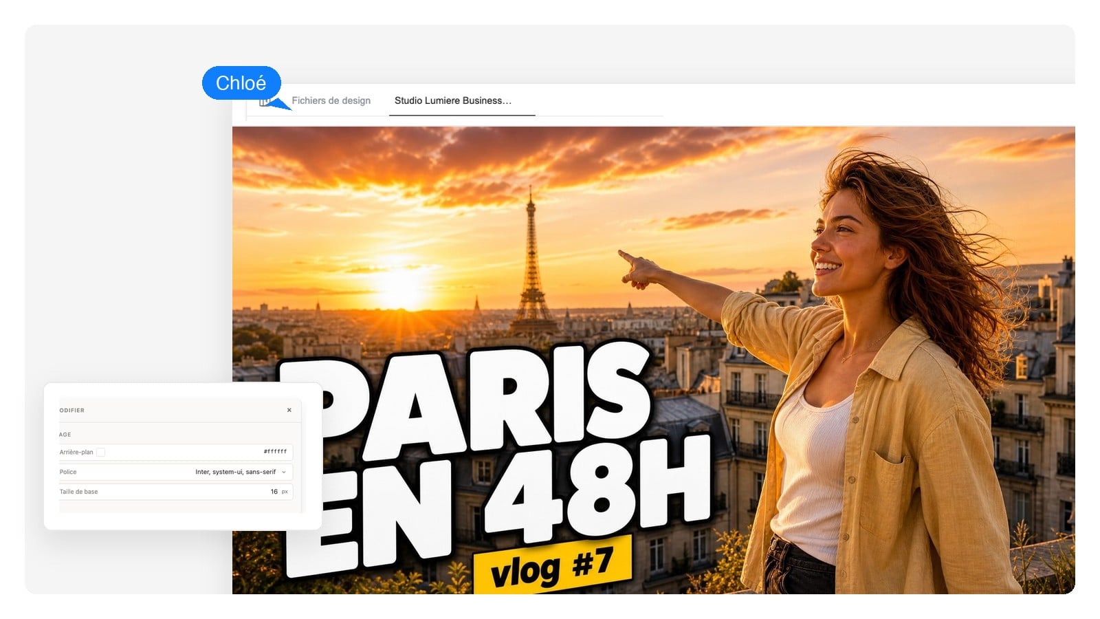 Prévisualisez aux tailles qui comptent vraiment