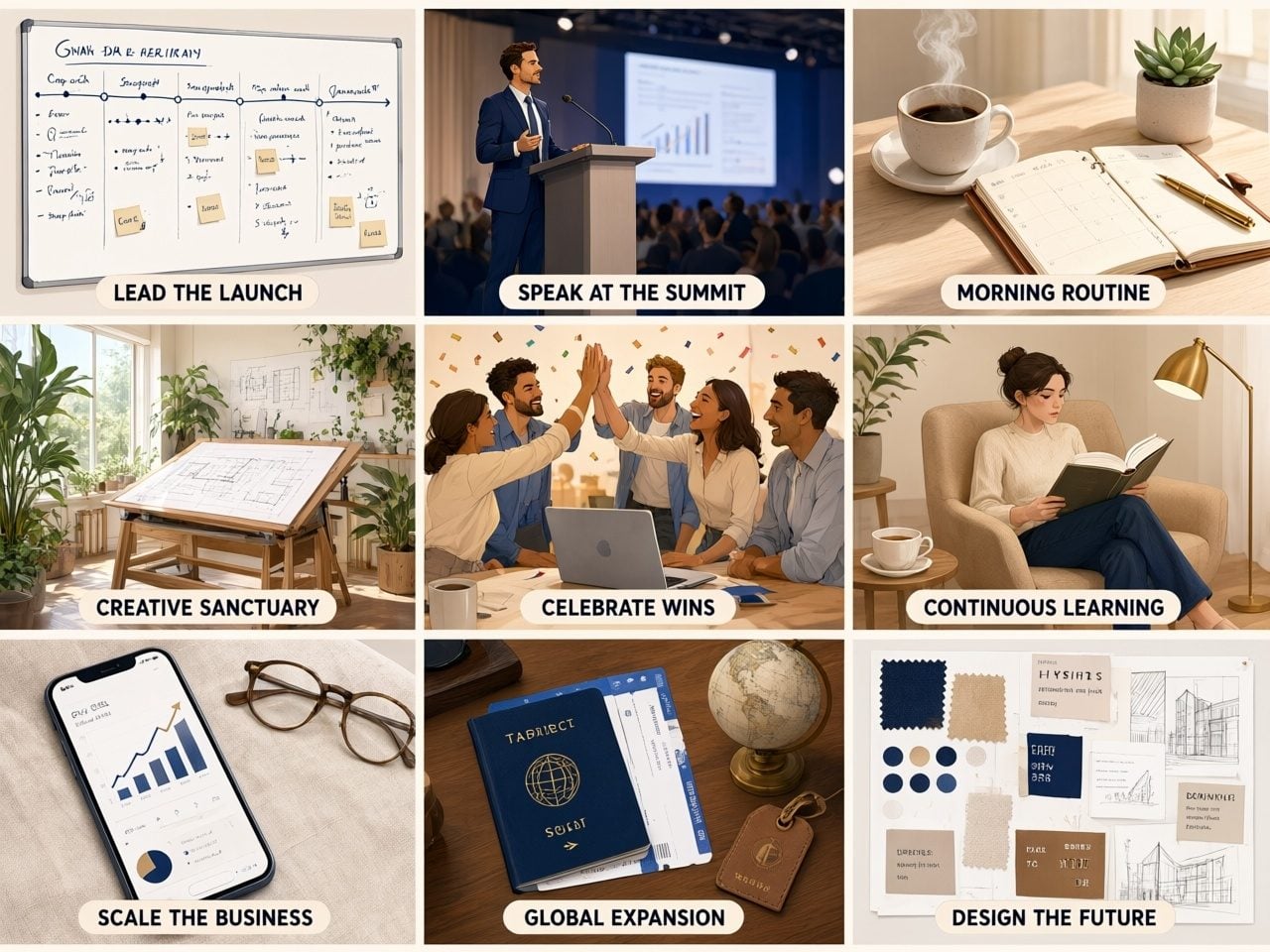 Career & business board — AI Vision Board Maker