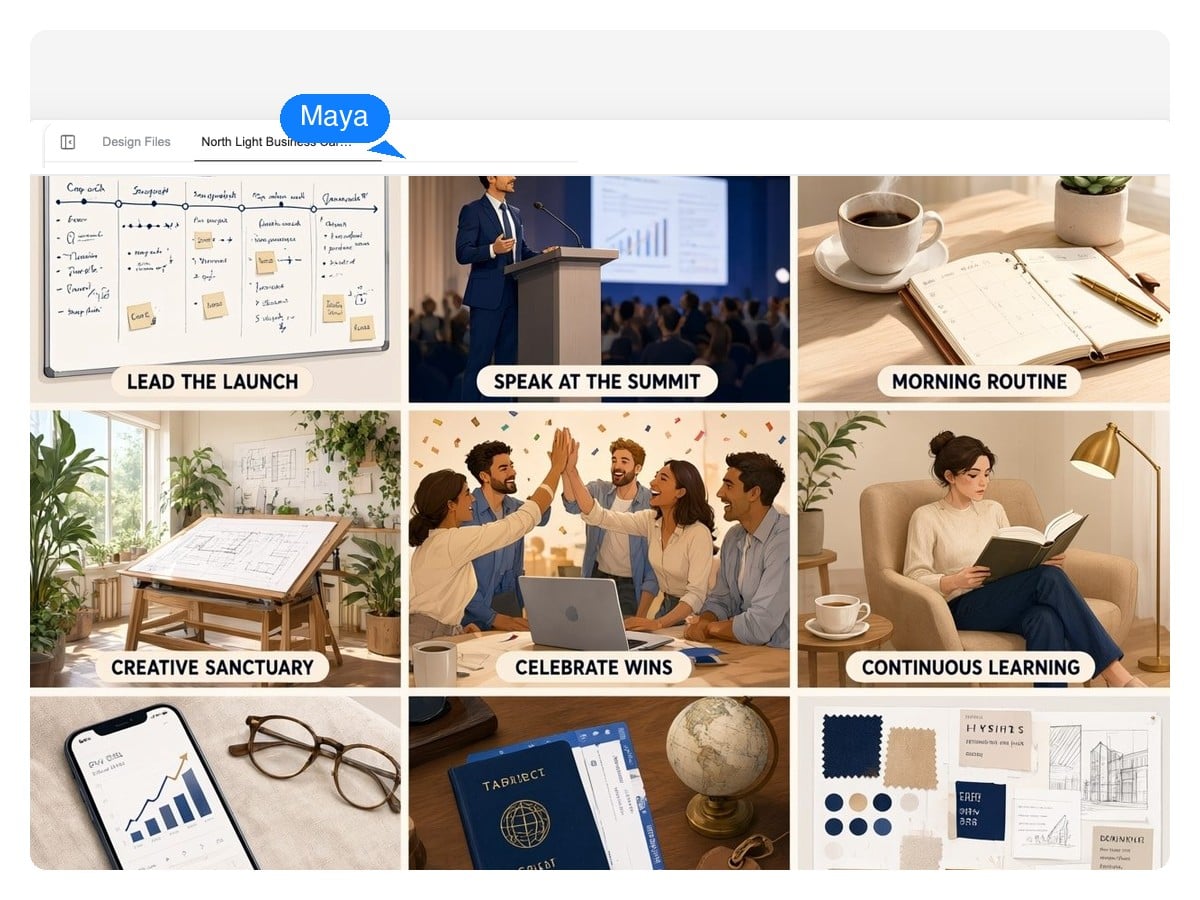 Career & business board — AI Vision Board Maker