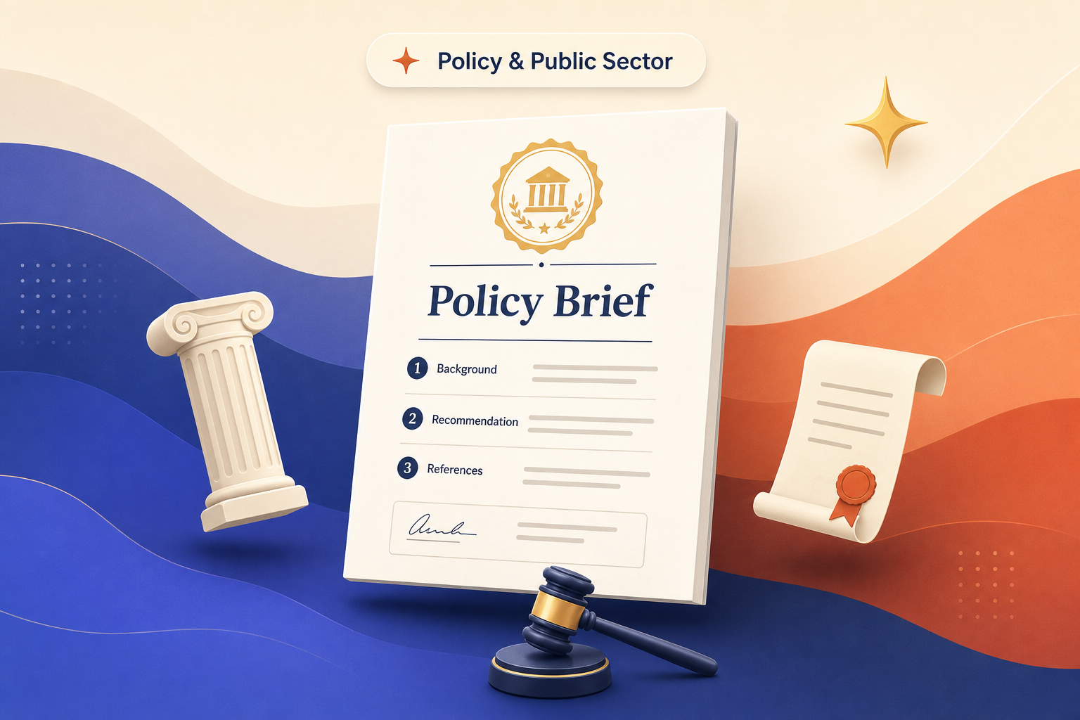 Position papers, policy briefs, and RFI responses