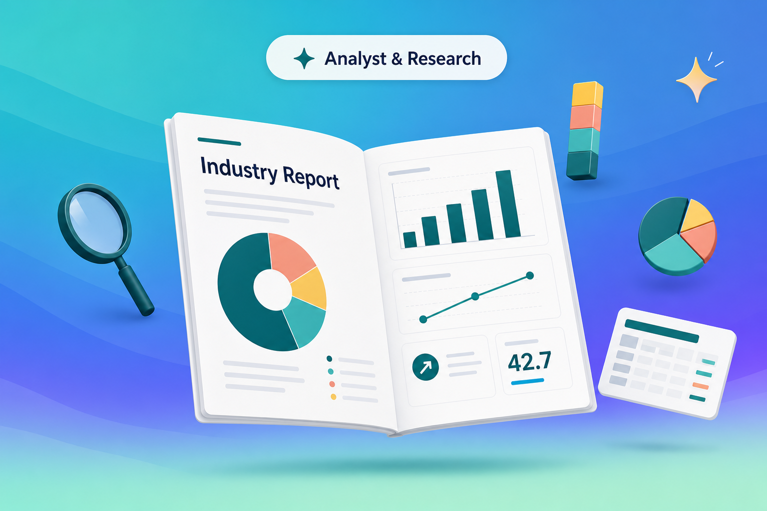 Industry analyst reports and benchmarks