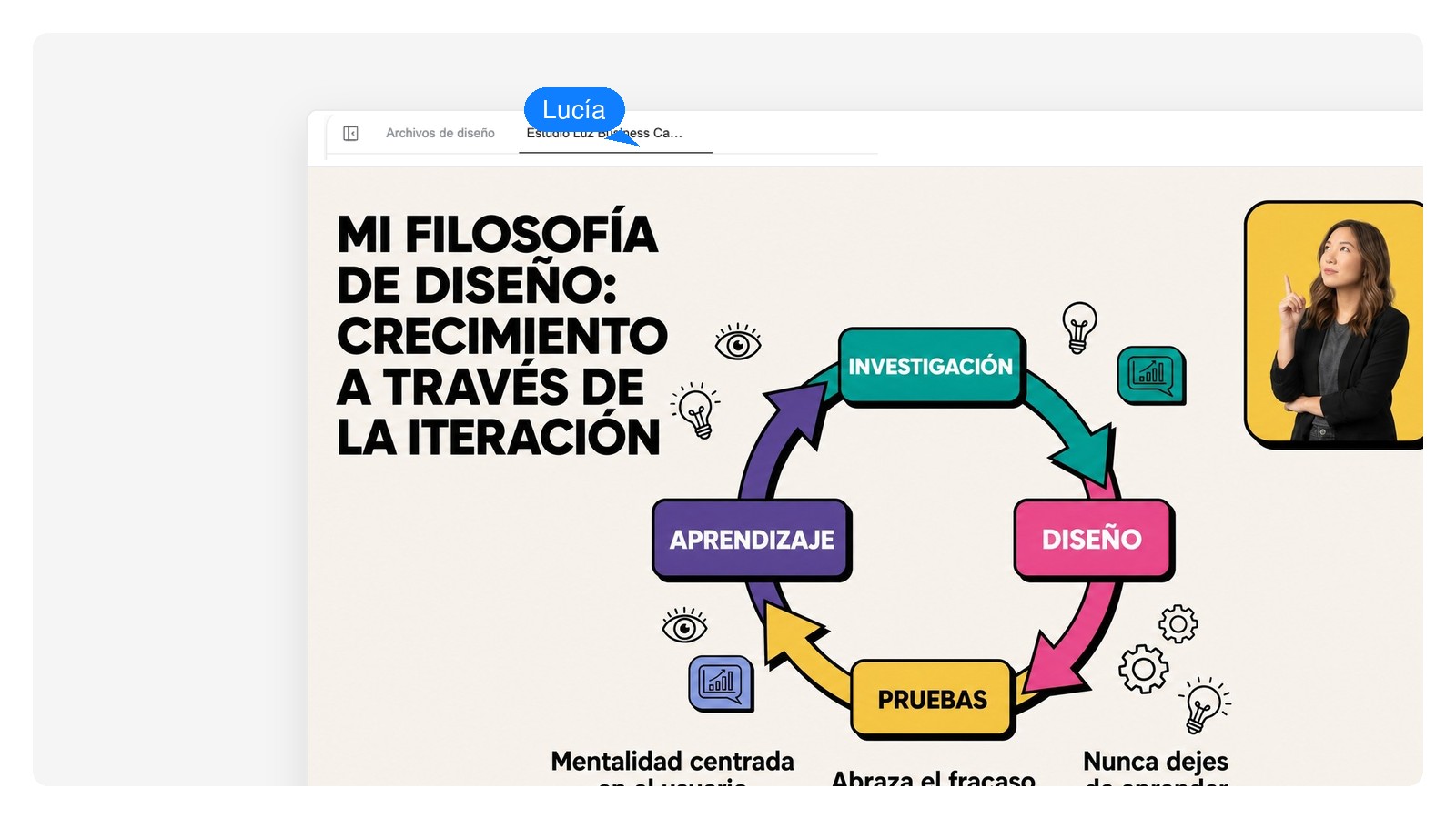 Generador de Diapositivas LinkedIn