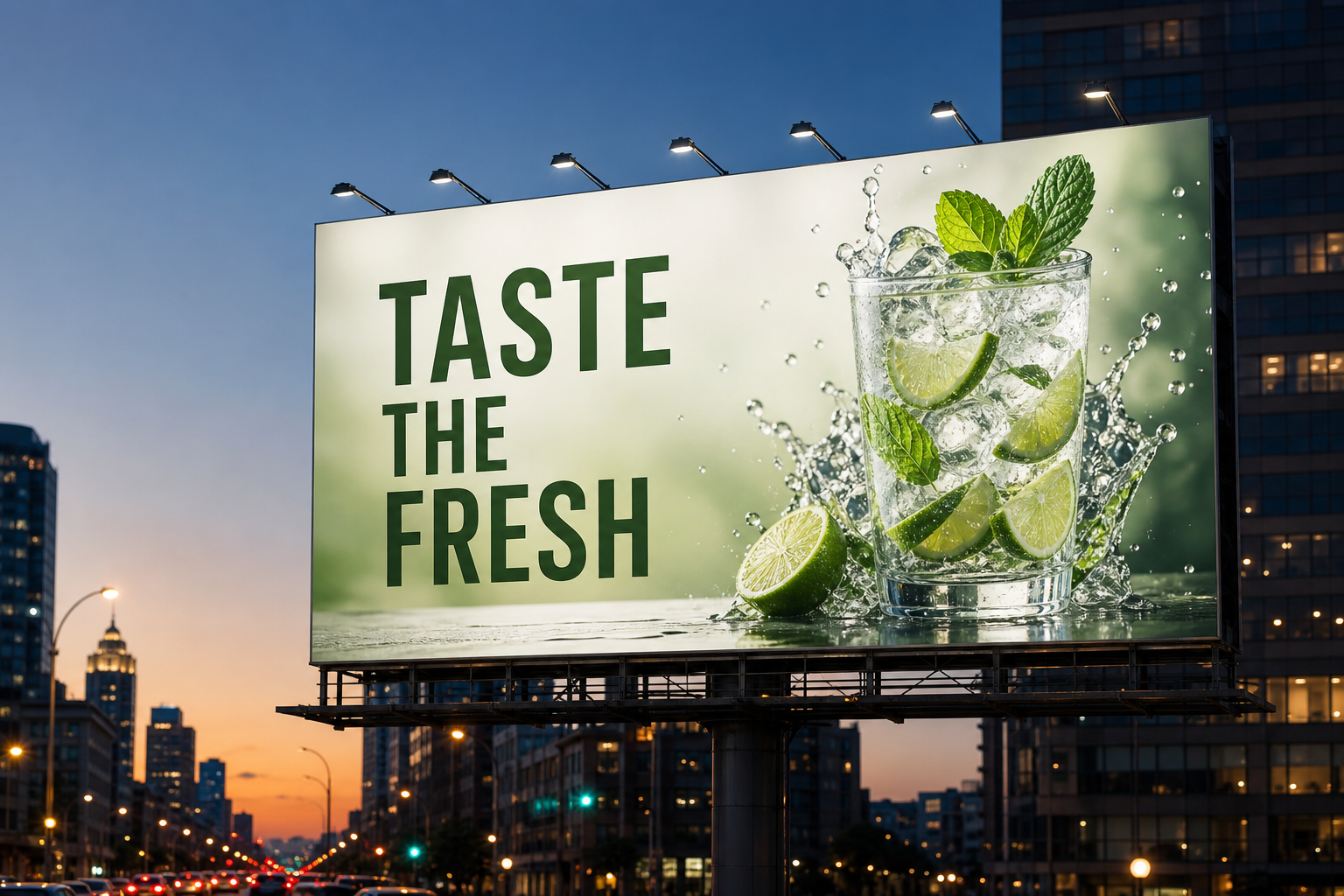 Outdoor billboard
