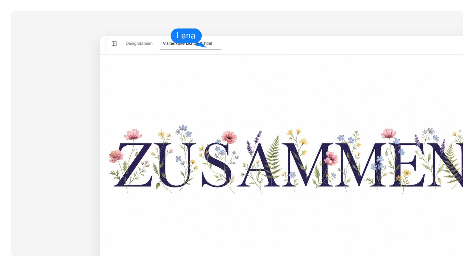 Florale WordArt des Wortes BLOOM – der weiche Lettering-Stil für Drucke in Klassenzimmer und Leseecke