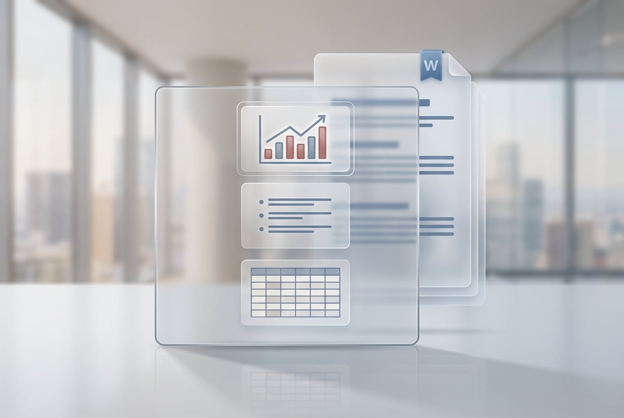 Business Reports & Pitch Decks