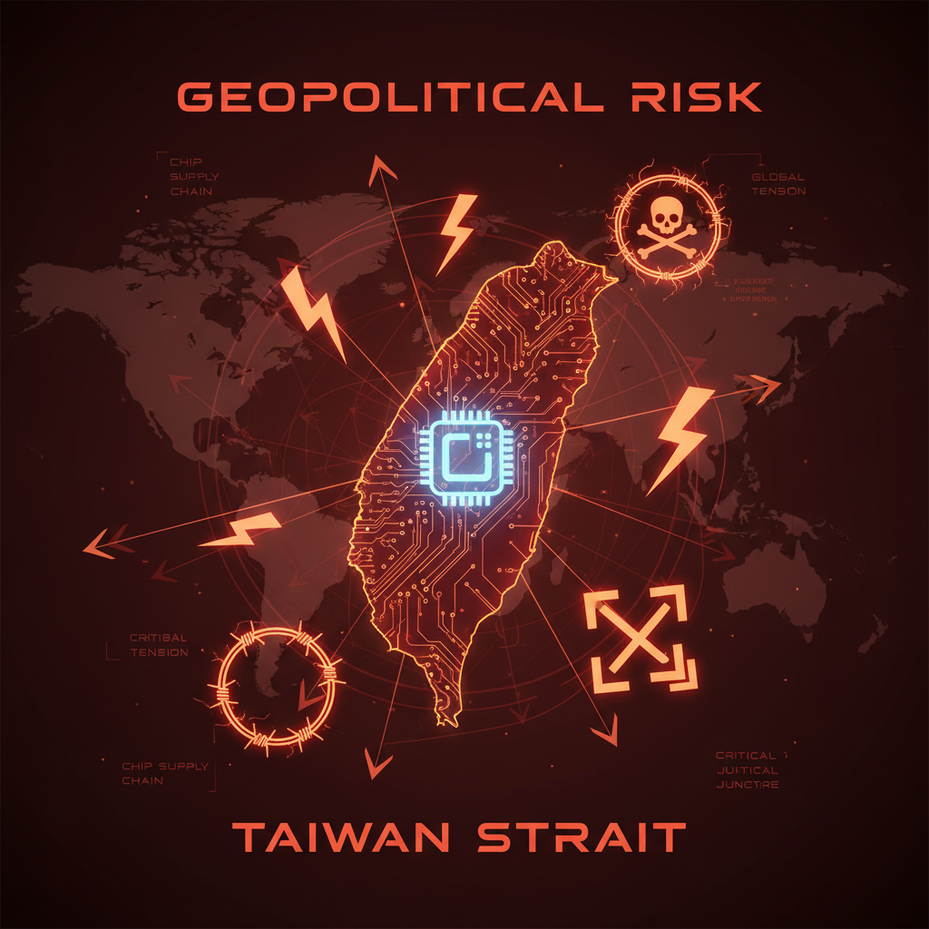 TSMC 대만 지정학 리스크 시각화
