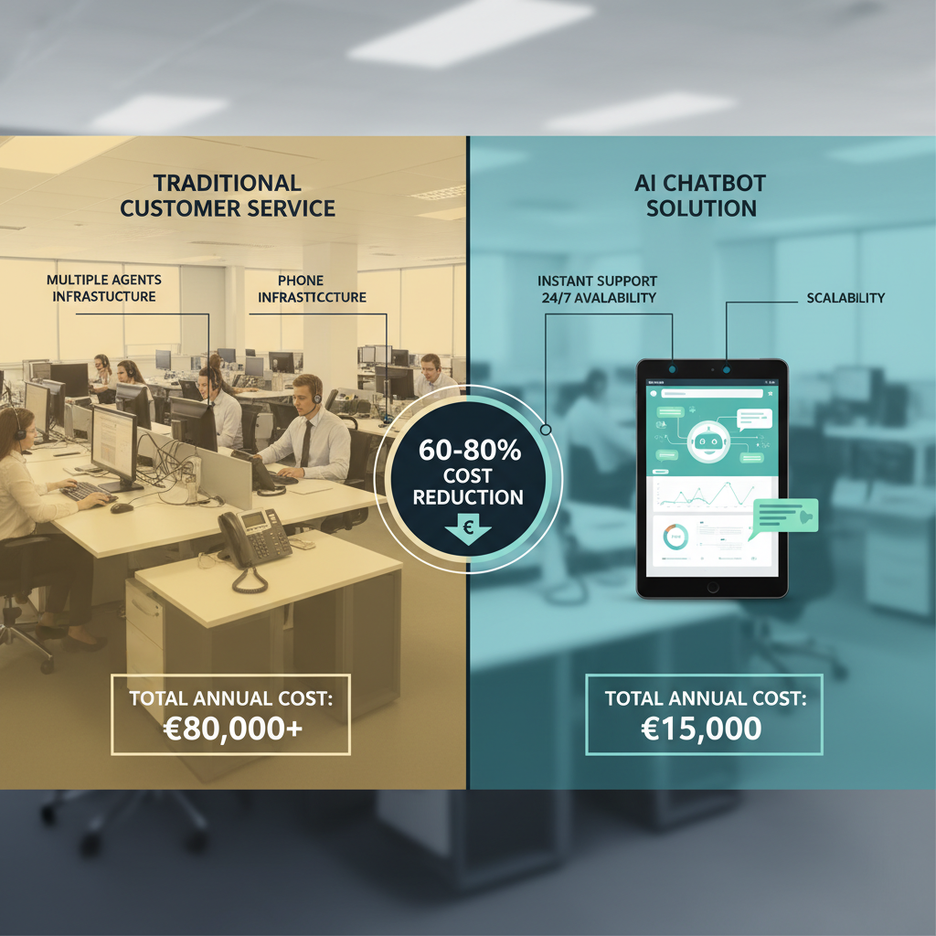 AI Chatbot Cost Savings Comparison