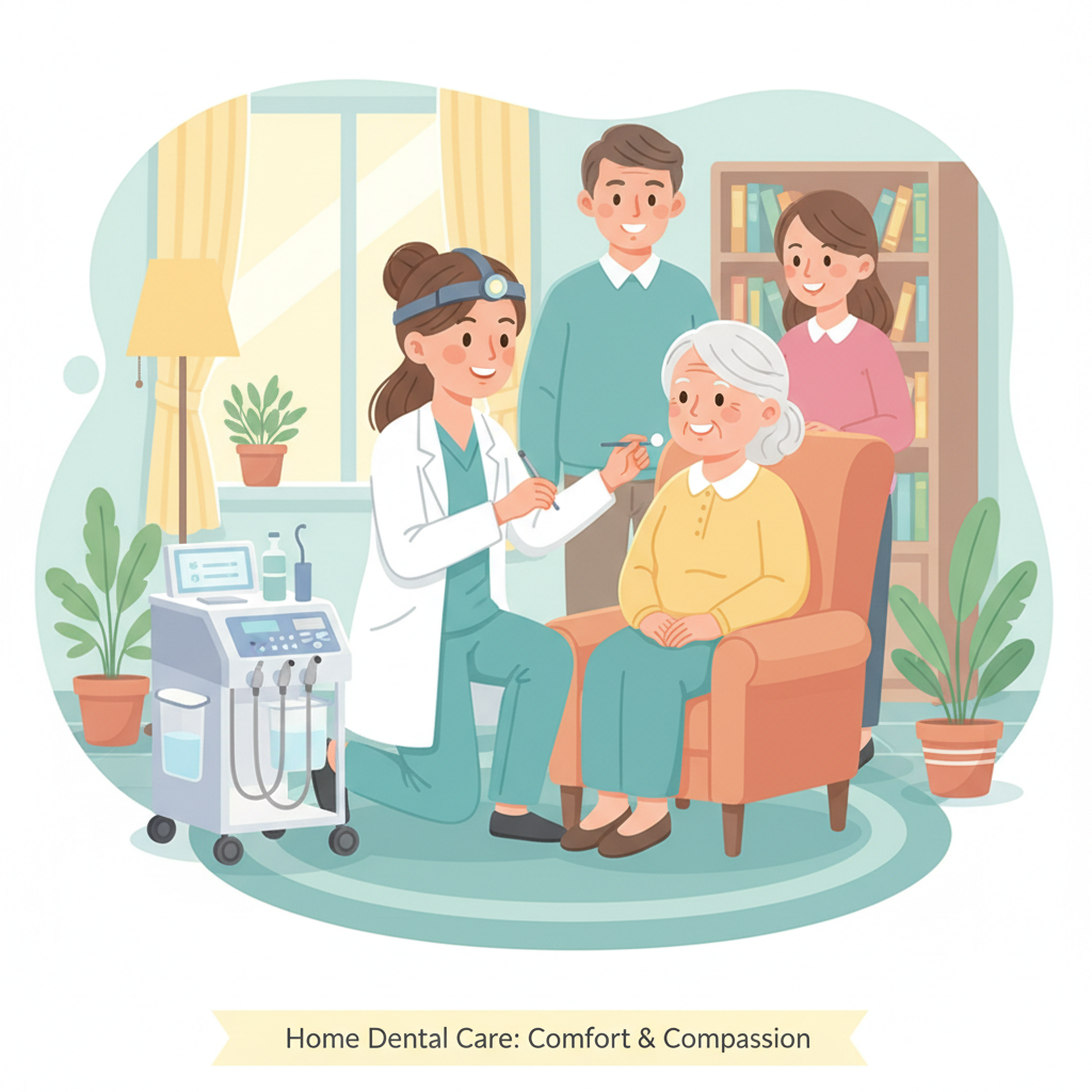 在宅診療の様子