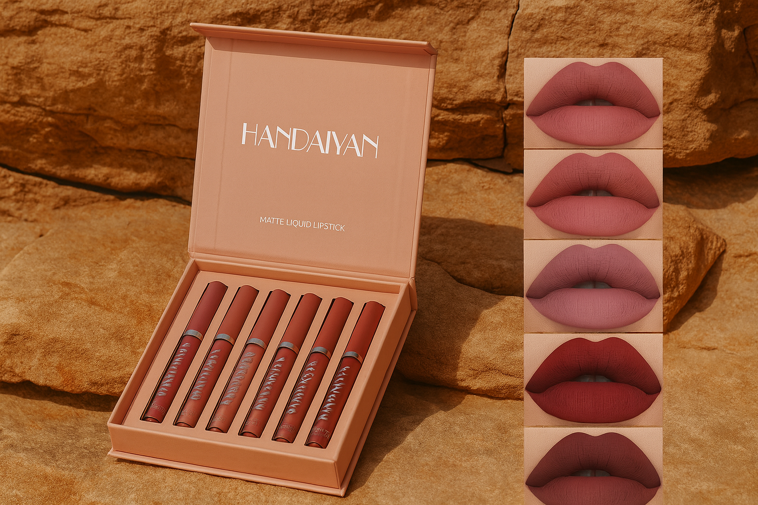 Kit HANDAIYAN 6 Labiales Matte