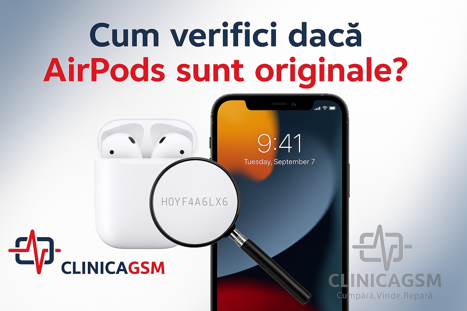 Verificare AirPods originale
