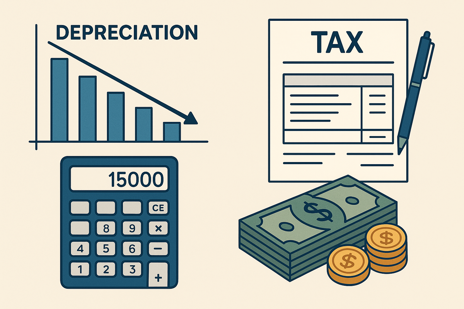 税務処理の流れ