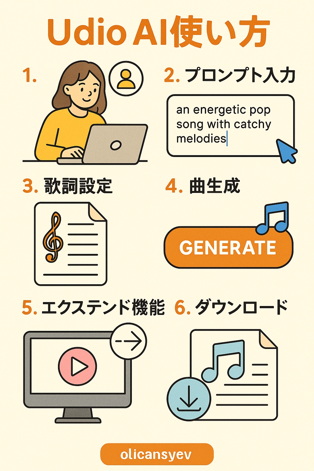Udio AI使い方のステップバイステップガイド