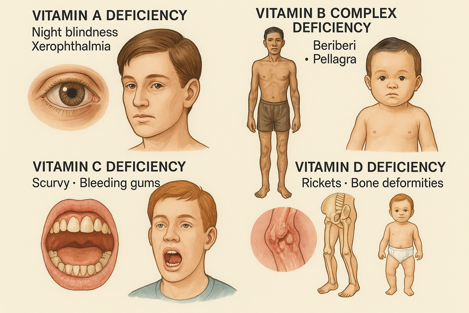 Vitamin Deficiency Disorders Overview
