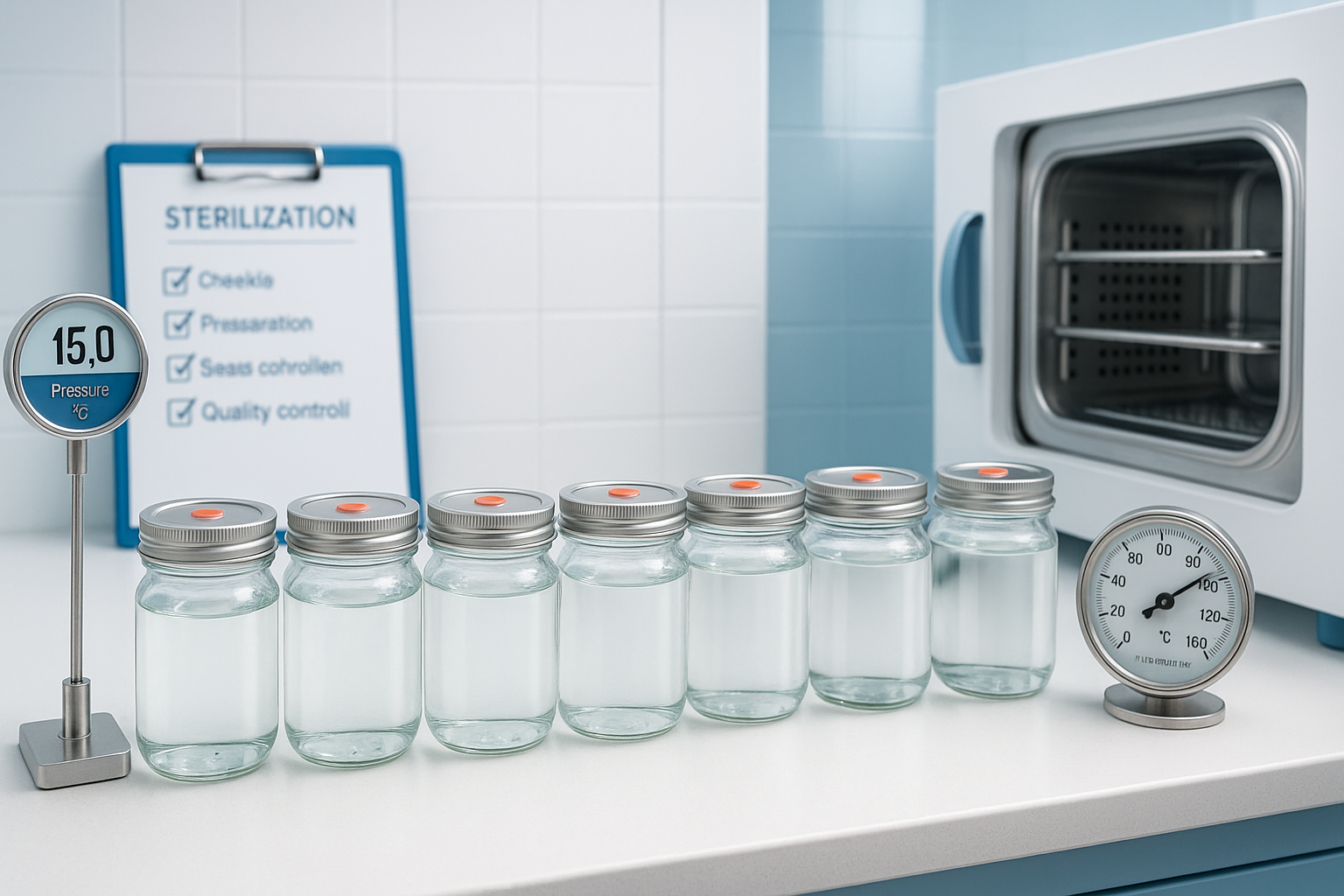 5. QUE FAIRE SI UN BOCAL S’OUVRE APRES STERILISATION