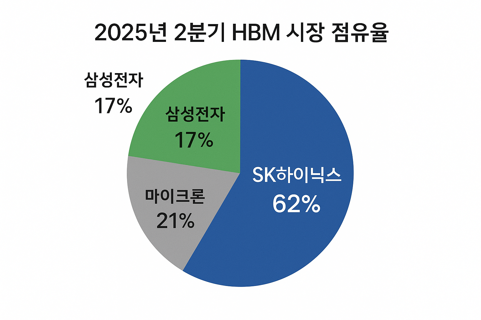 HBM 시장 점유율