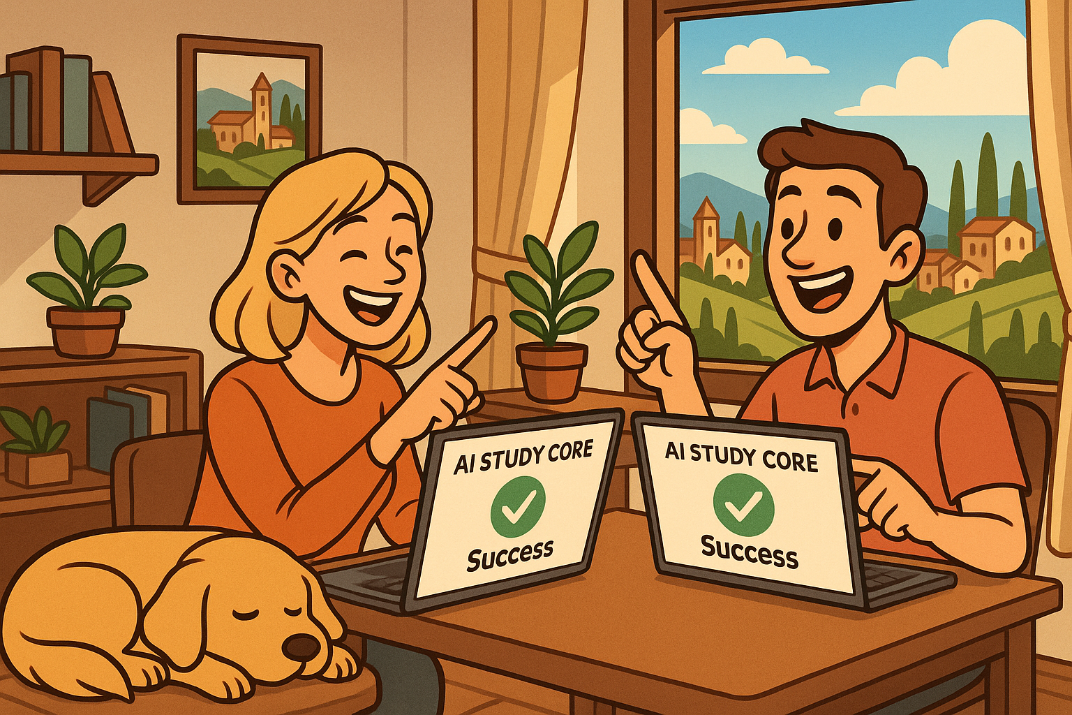 Our daily life in Italy - work, love, and Max