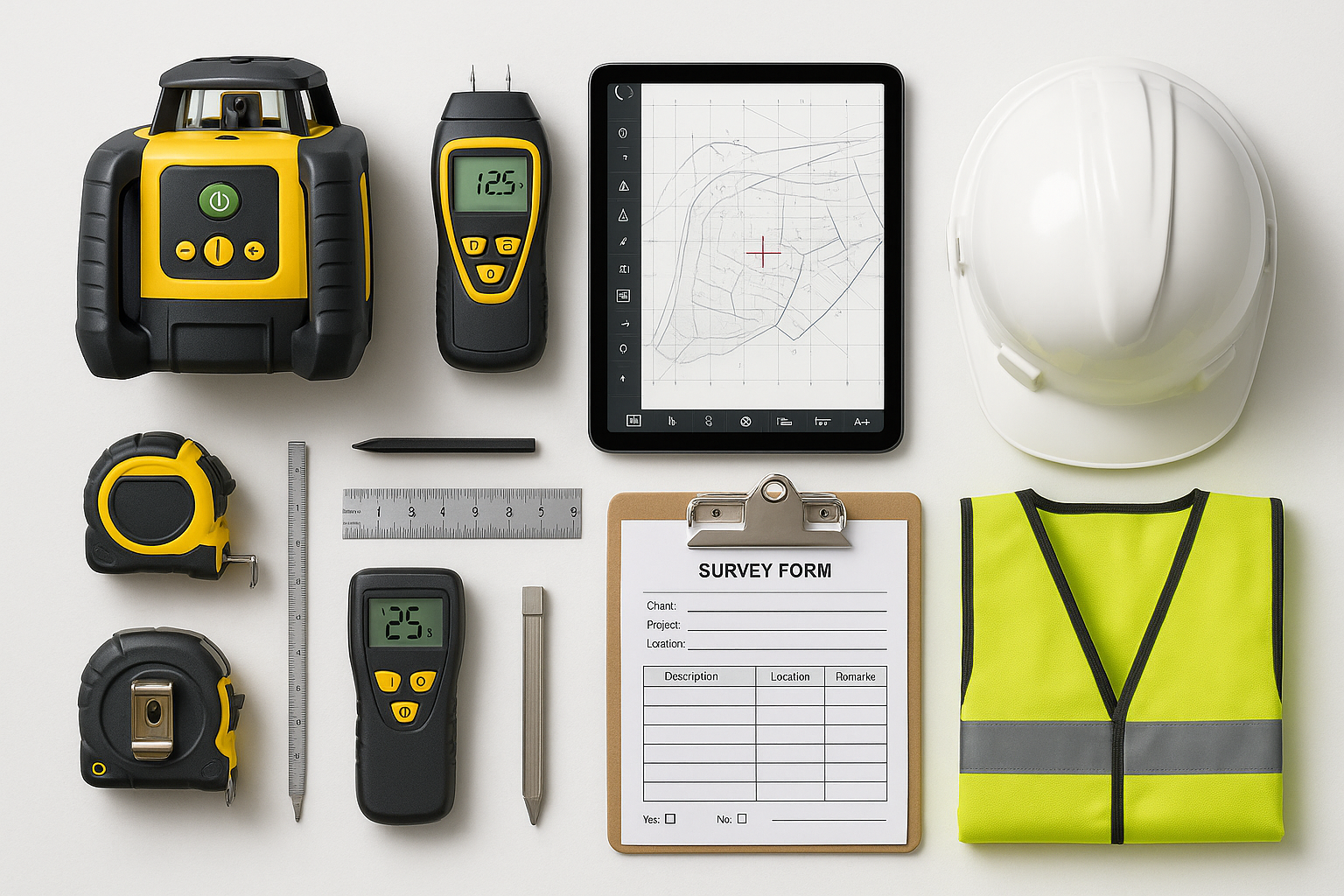 Professional surveying equipment