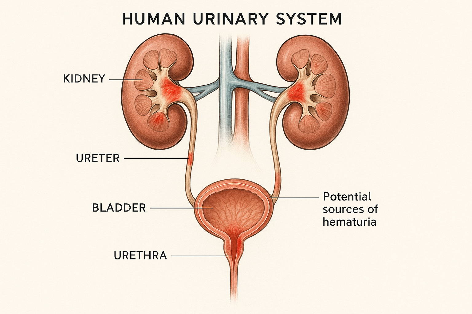 요로계 해부학적 구조