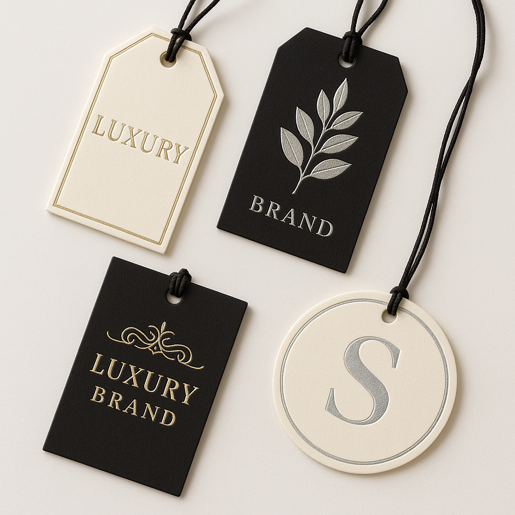 Foil Stamped Tags