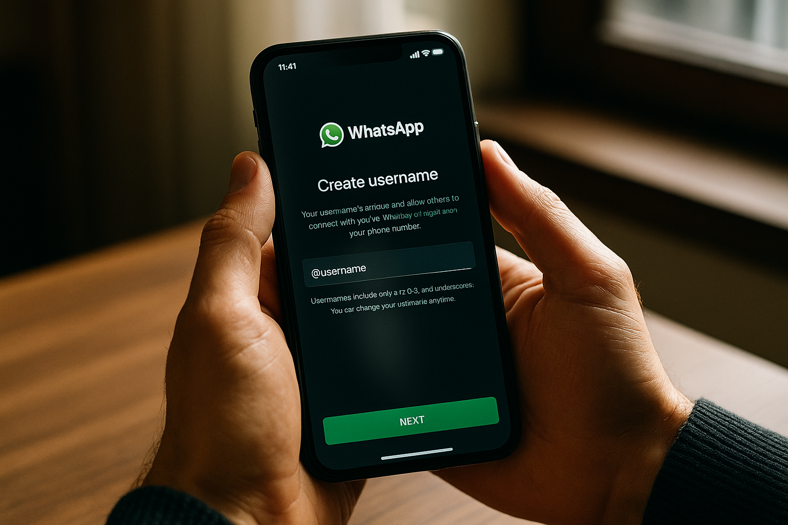 WhatsApp Username Privacy