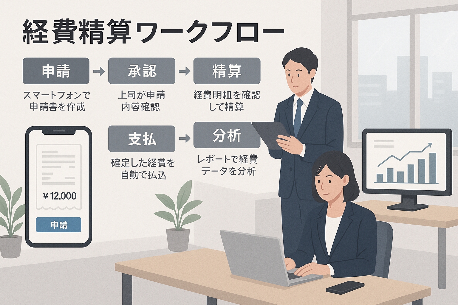 経費精算ワークフロー