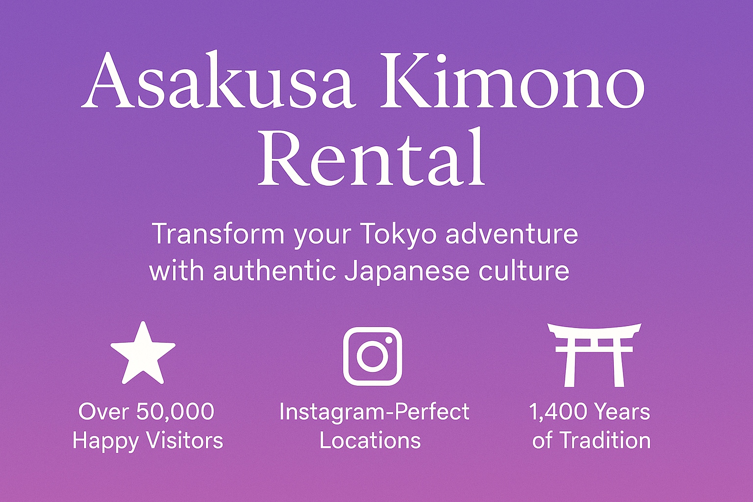Asakusa Kimono Rental - Transform your Tokyo adventure with authentic Japanese culture