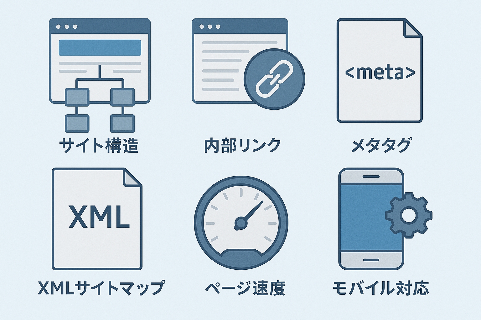 内部SEO対策の技術的要素