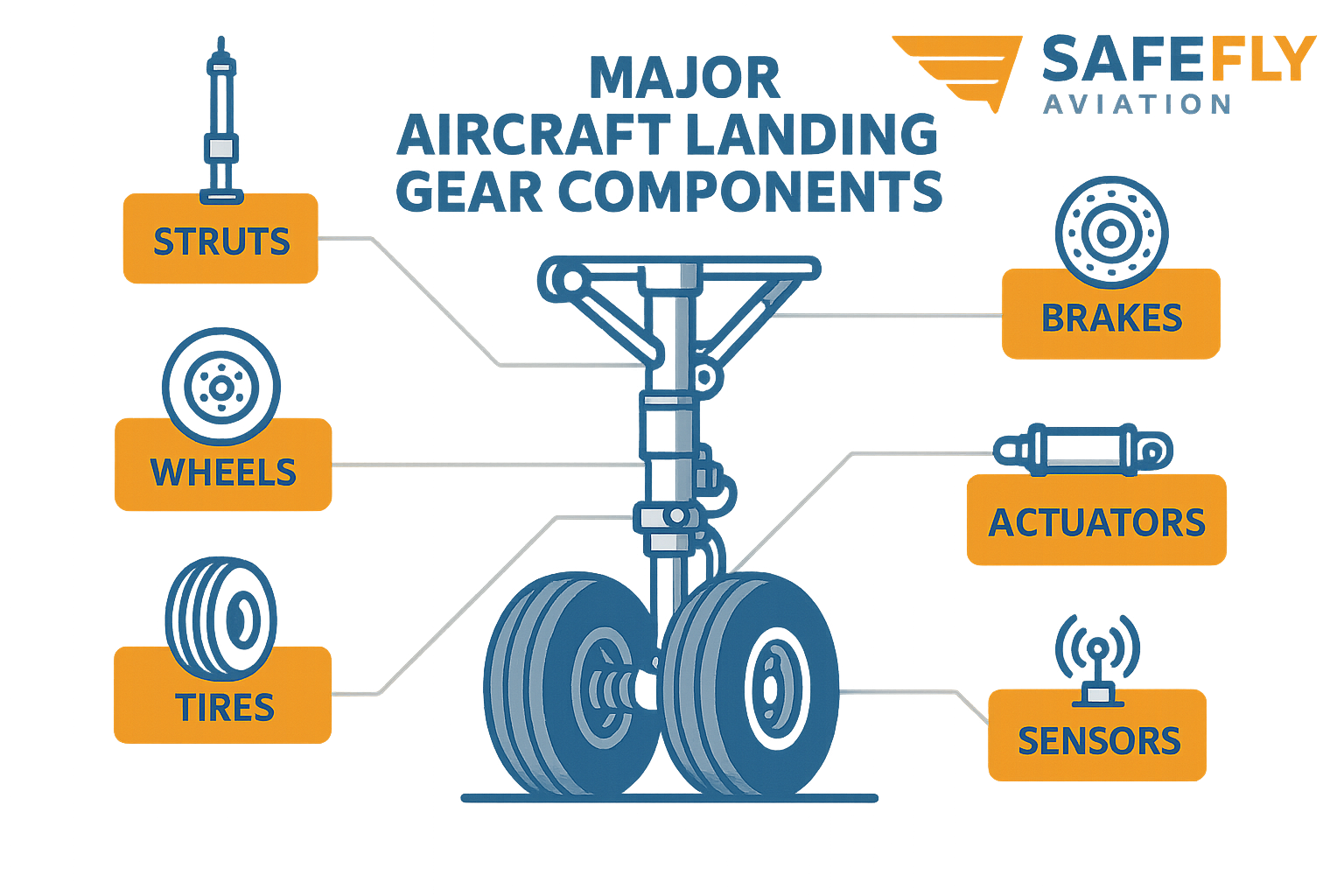Aircraft Landing Gear Components Overview
