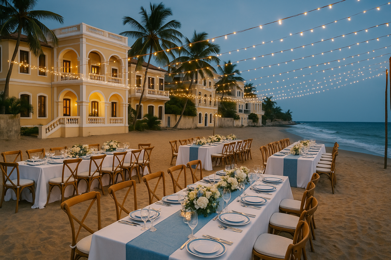Pondicherry Beach Reception