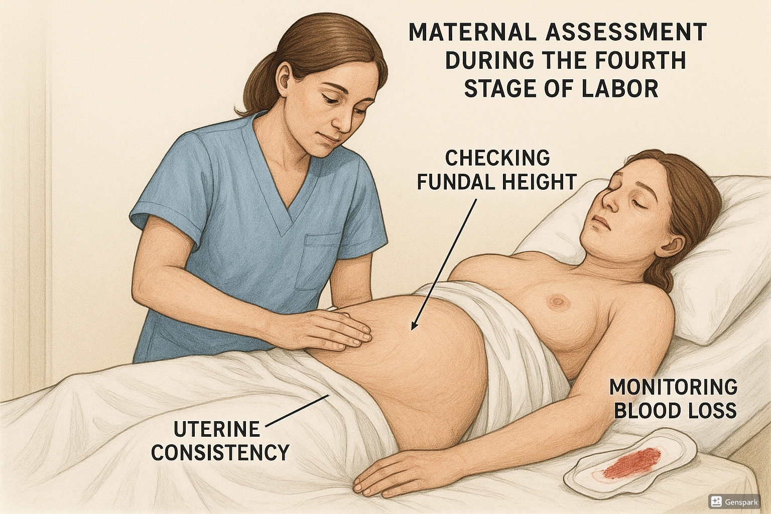 fourth stage maternal assessment