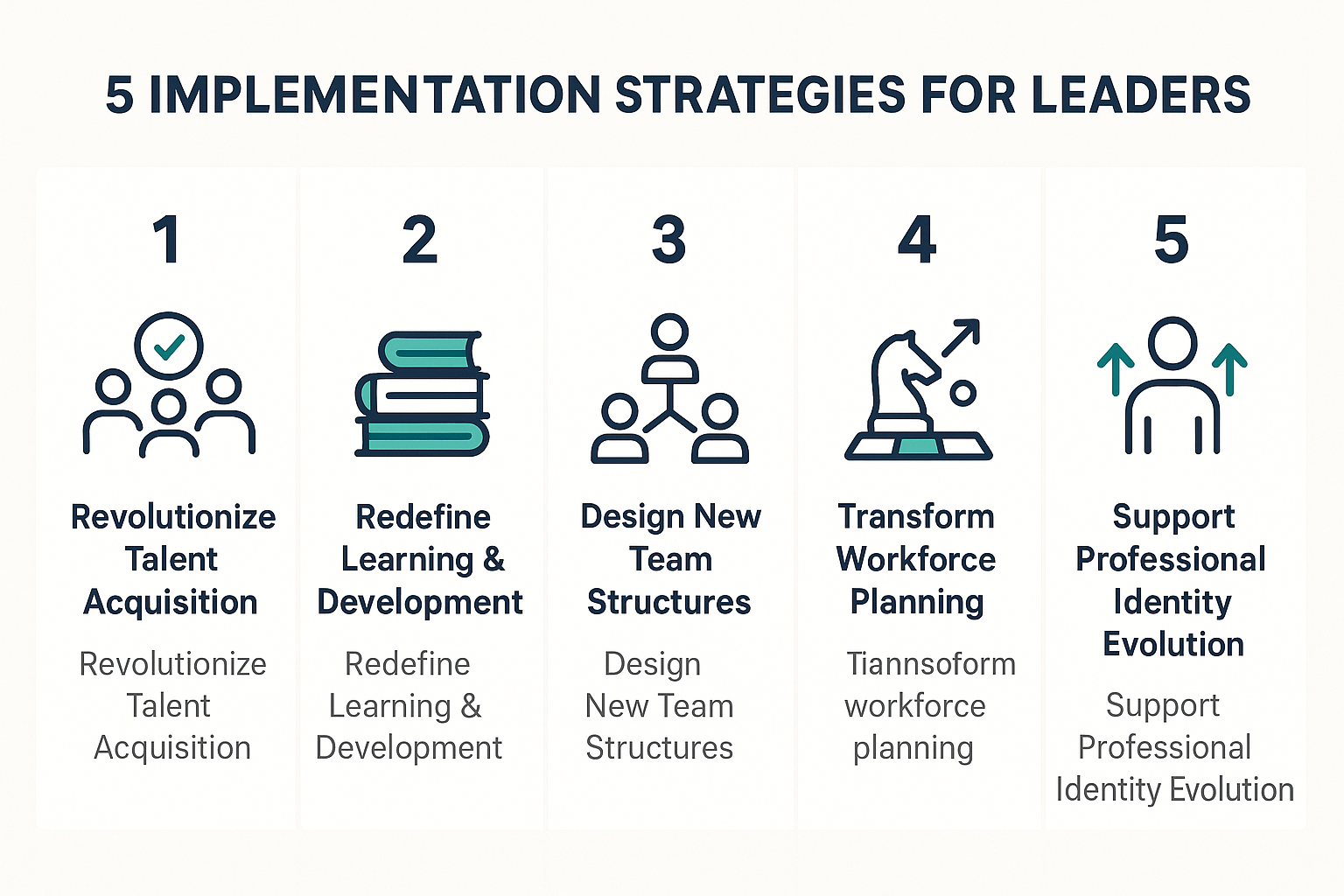 Five Implementation Strategies for Leaders