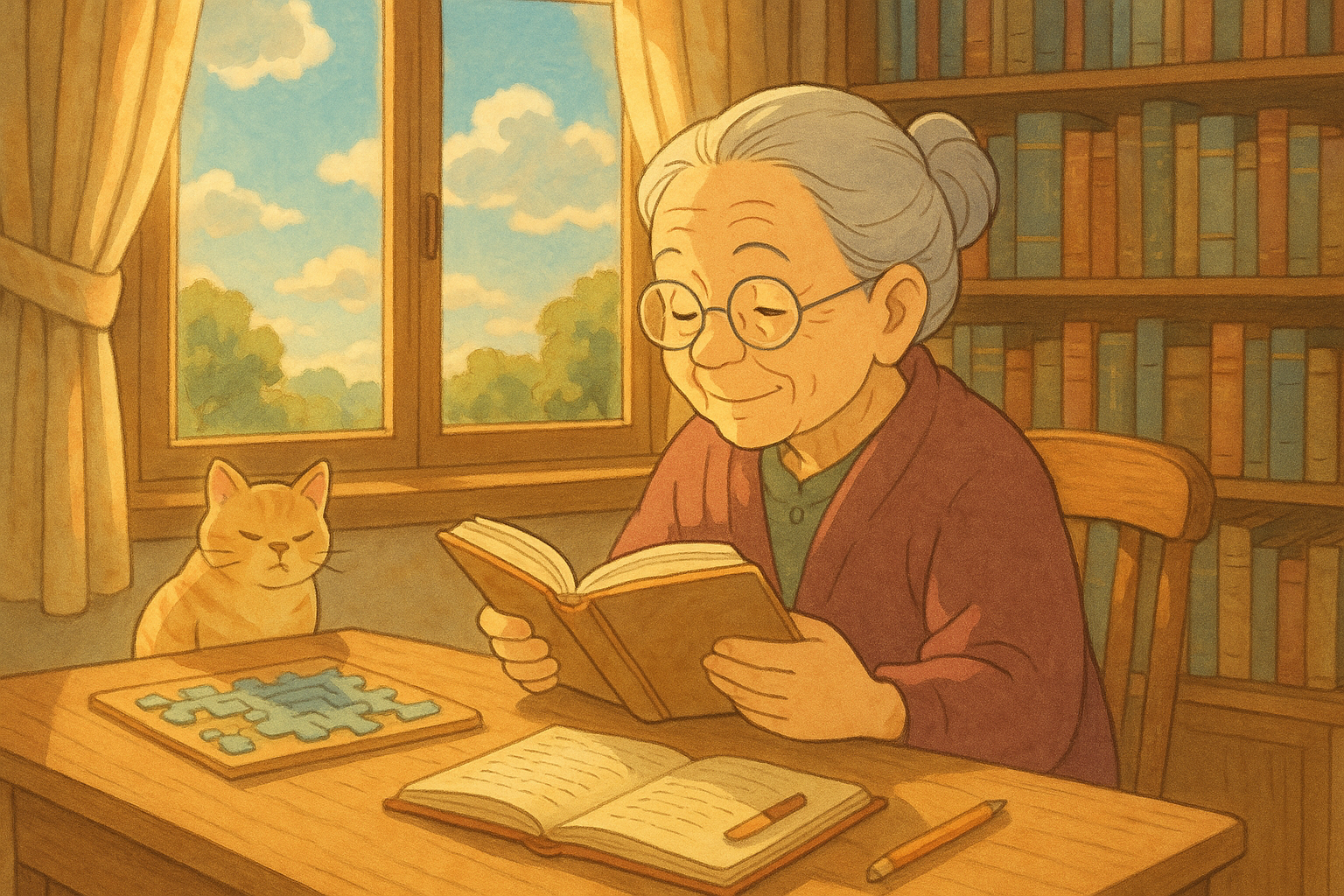 평화로운 수면 환경