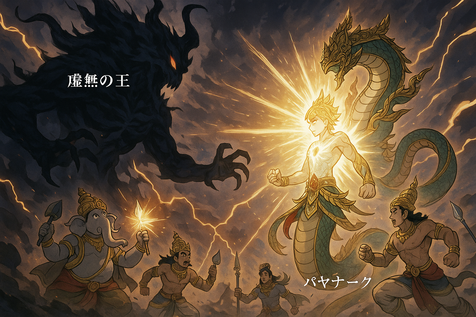 虚無の王との最終決戦