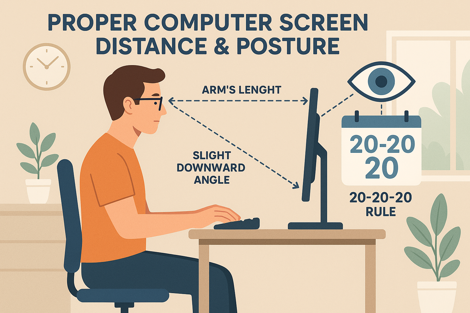 올바른 컴퓨터 사용 자세