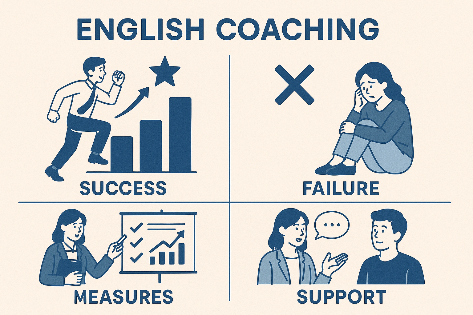 英語コーチングの成功と失敗