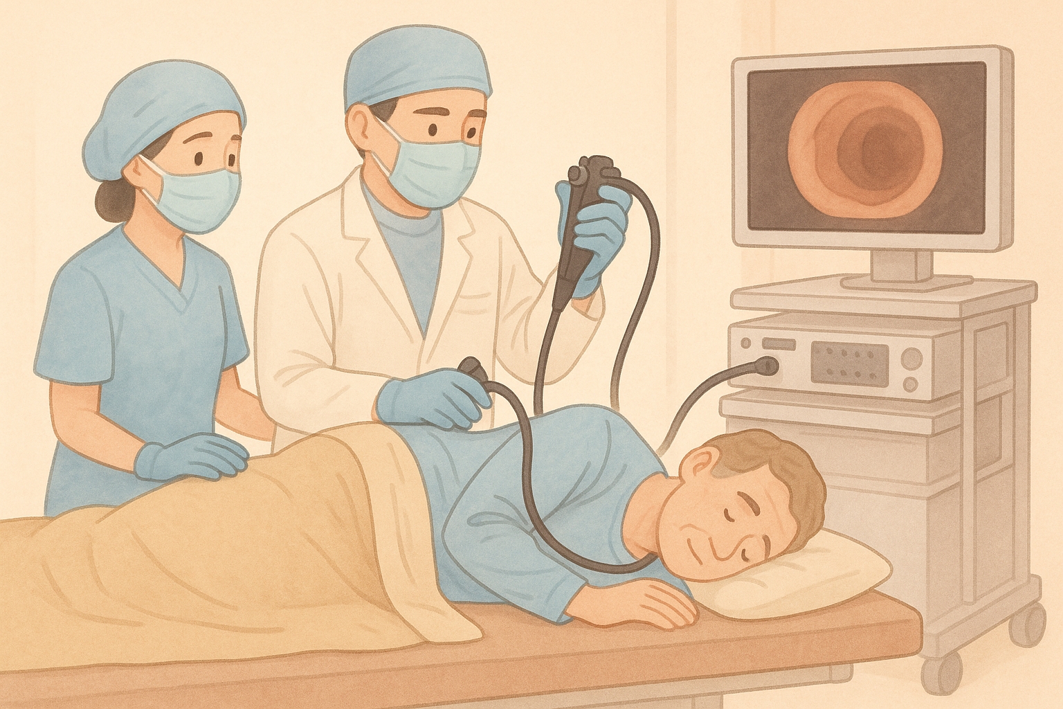 대장내시경 검사 과정