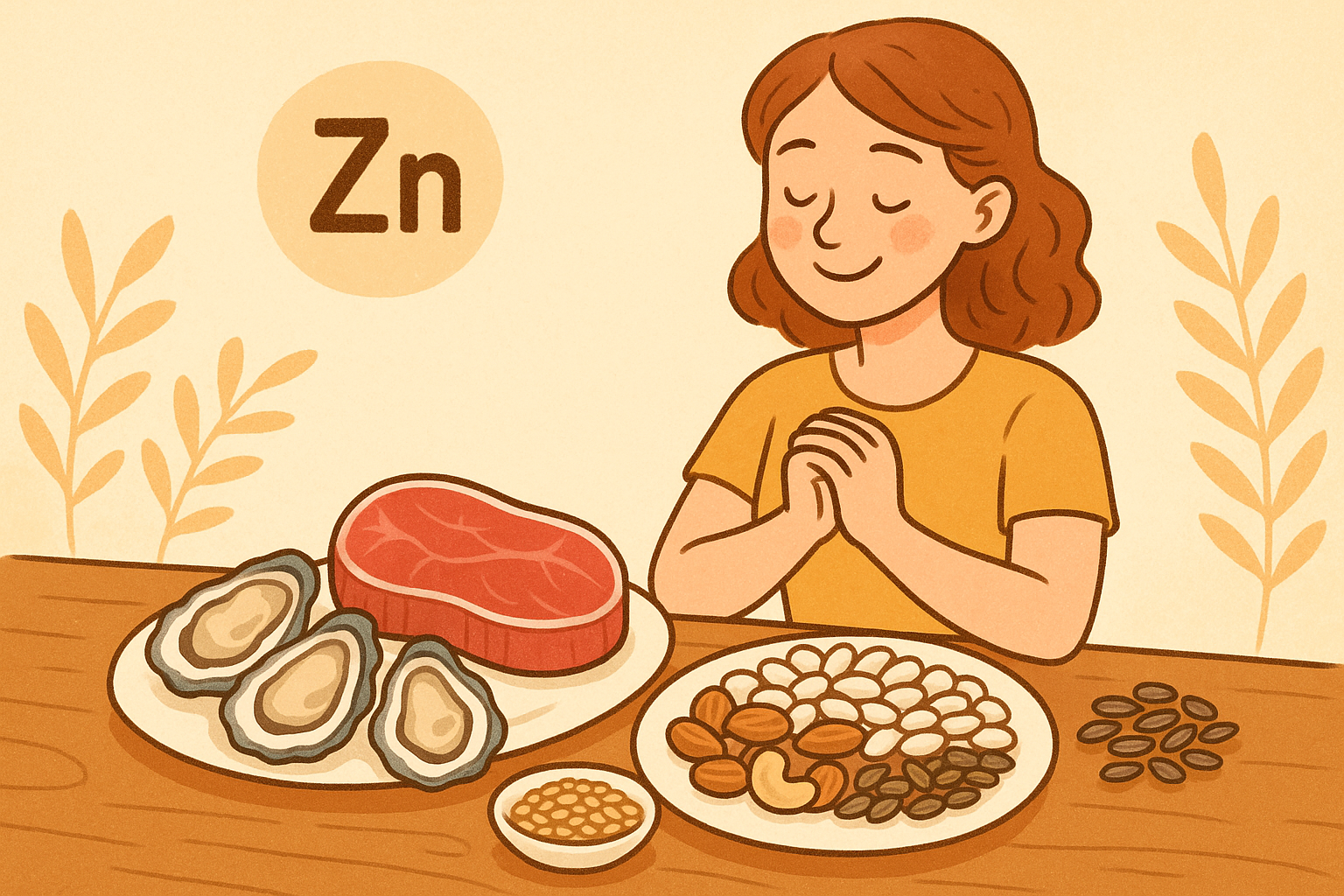 아연이 풍부한 음식들