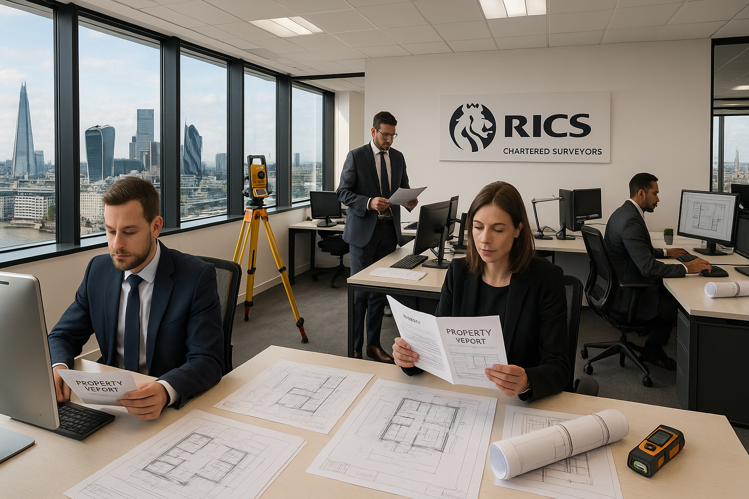 Property Survey London office with RICS chartered surveyors